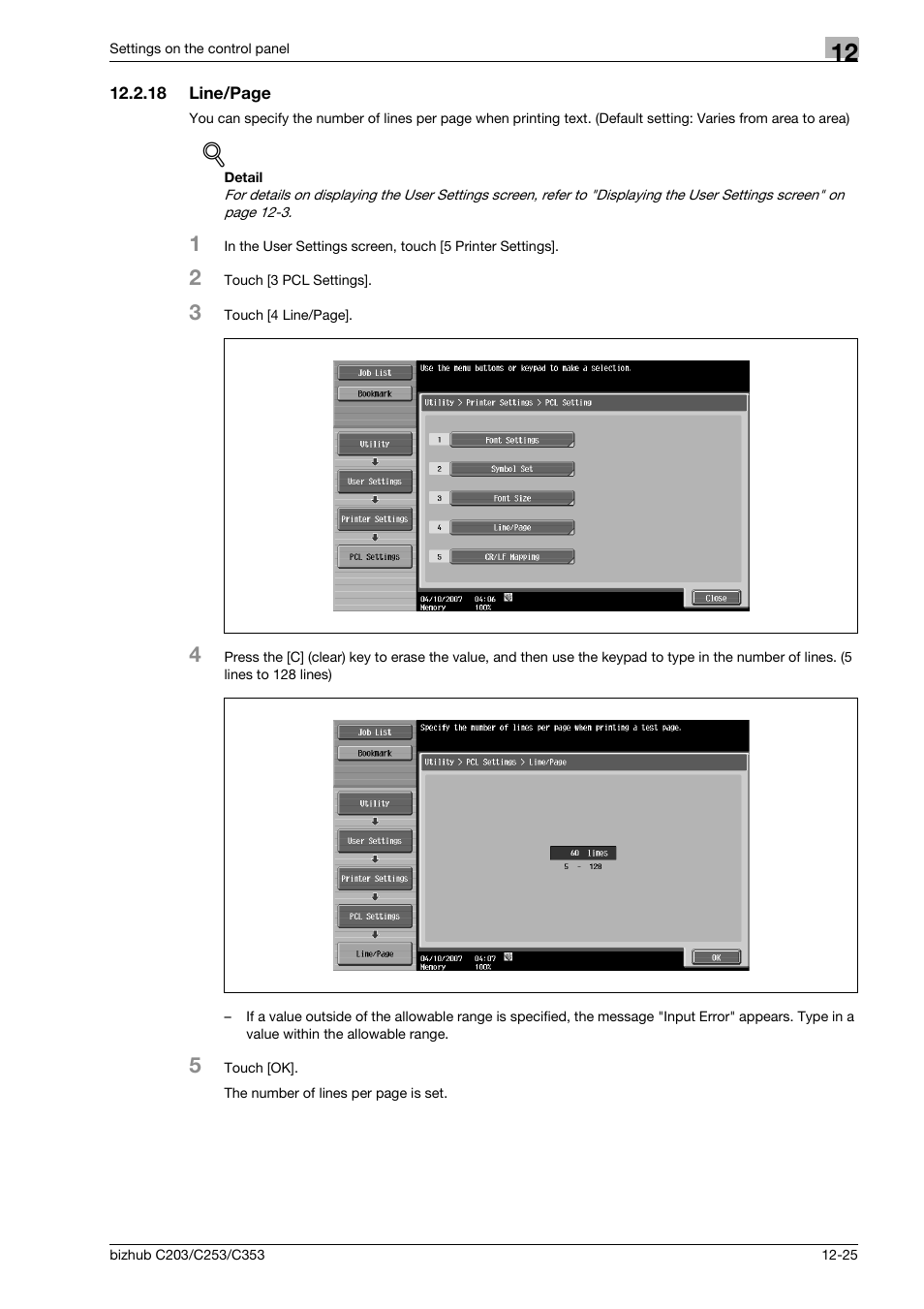 Konica Minolta BIZHUB C203 User Manual | Page 207 / 278
