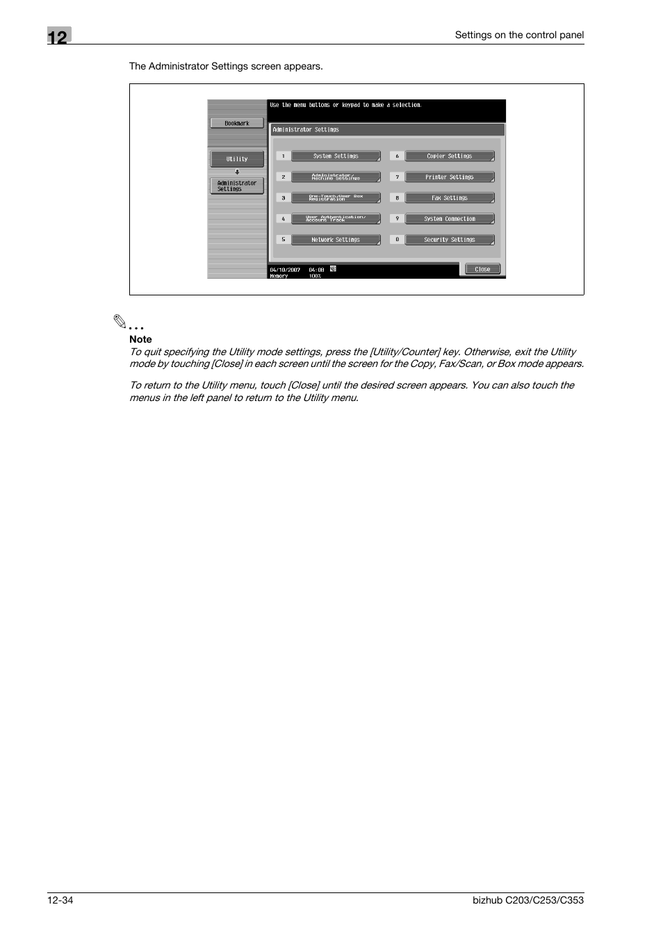 Konica Minolta BIZHUB C203 User Manual | Page 216 / 278