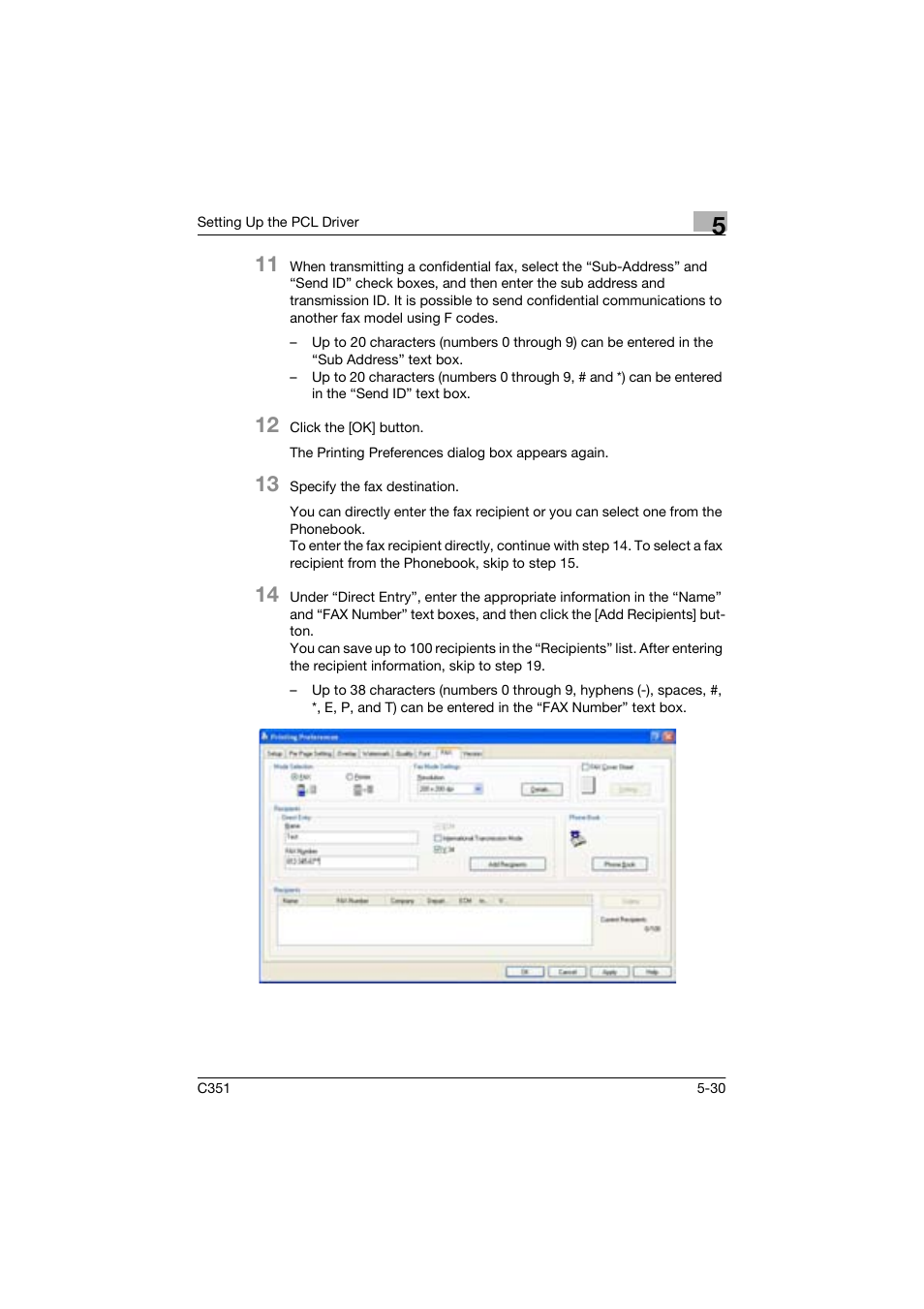 Konica Minolta BIZHUP C351 User Manual | Page 131 / 318