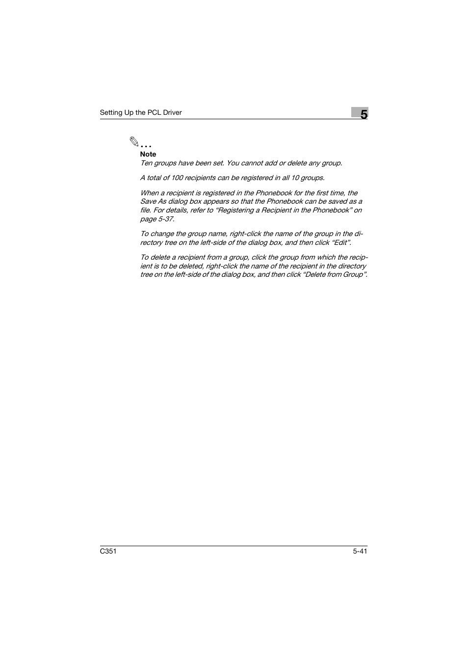 Konica Minolta BIZHUP C351 User Manual | Page 142 / 318