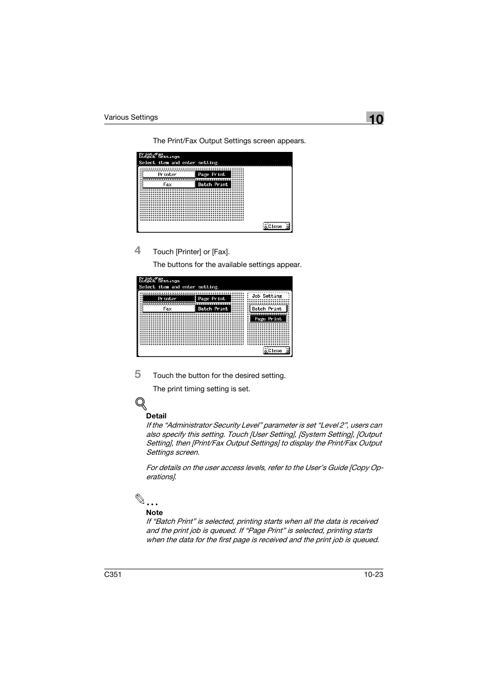 Konica Minolta BIZHUP C351 User Manual | Page 236 / 318