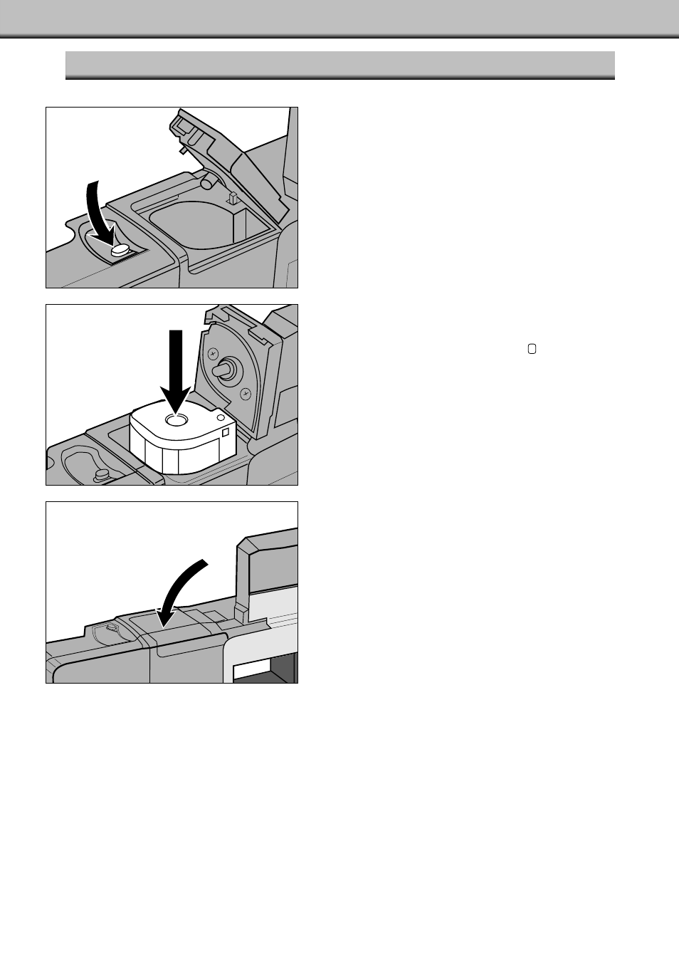 Loading the cassette | Konica Minolta II User Manual | Page 27 / 39