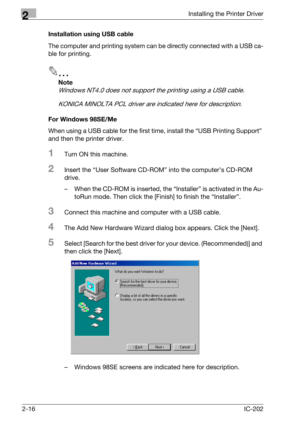 Konica Minolta IC-202 User Manual | Page 45 / 134