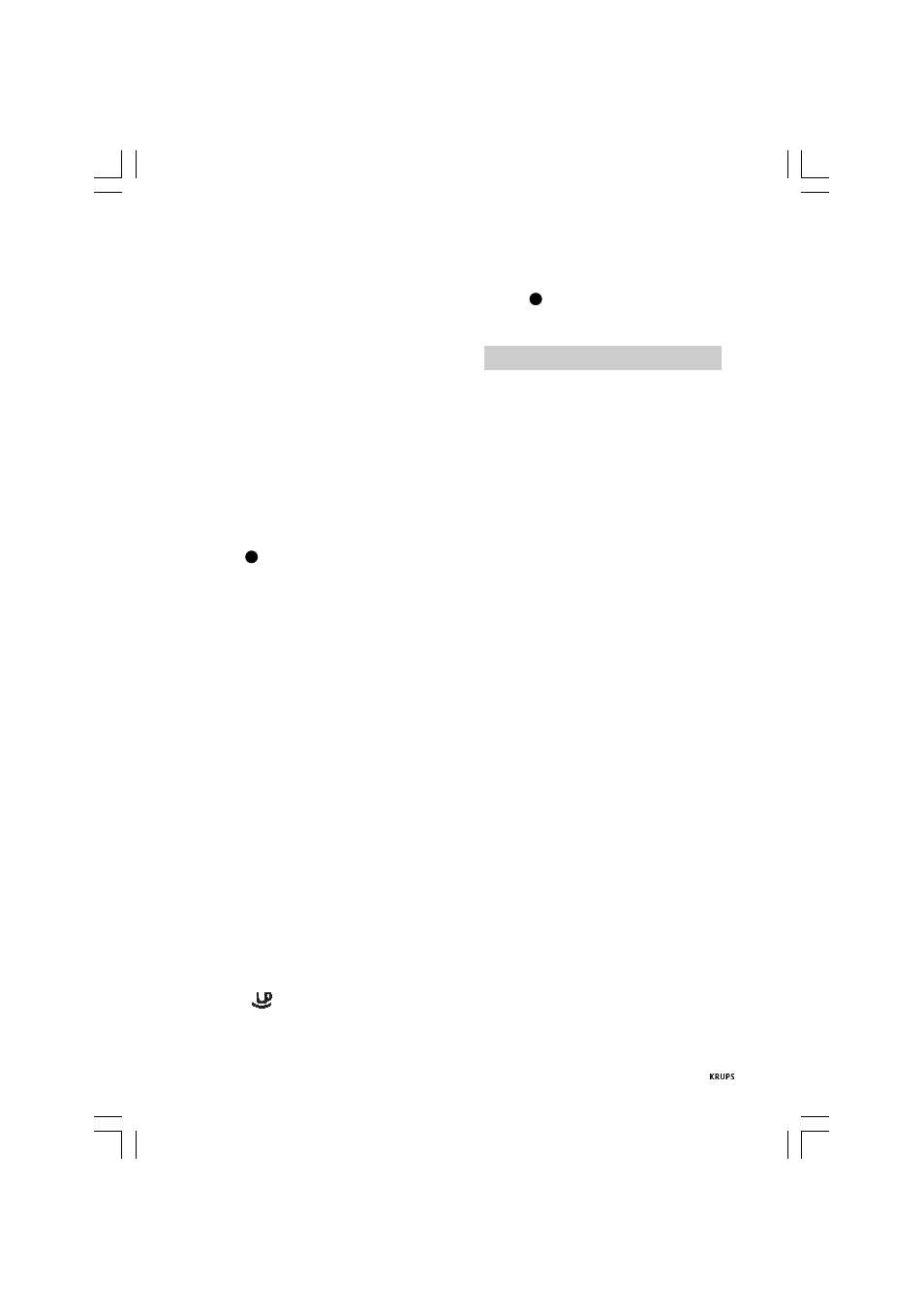 Entretien | Krups Gusto 880-42 User Manual | Page 25 / 36