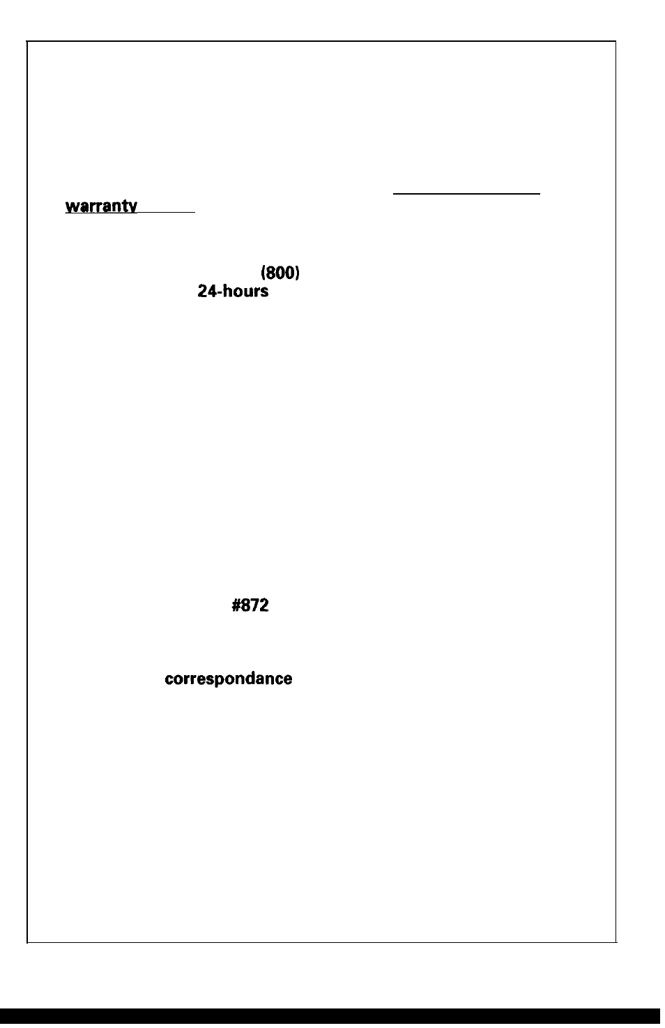 Guarantee of performance | Krups 872 User Manual | Page 14 / 14