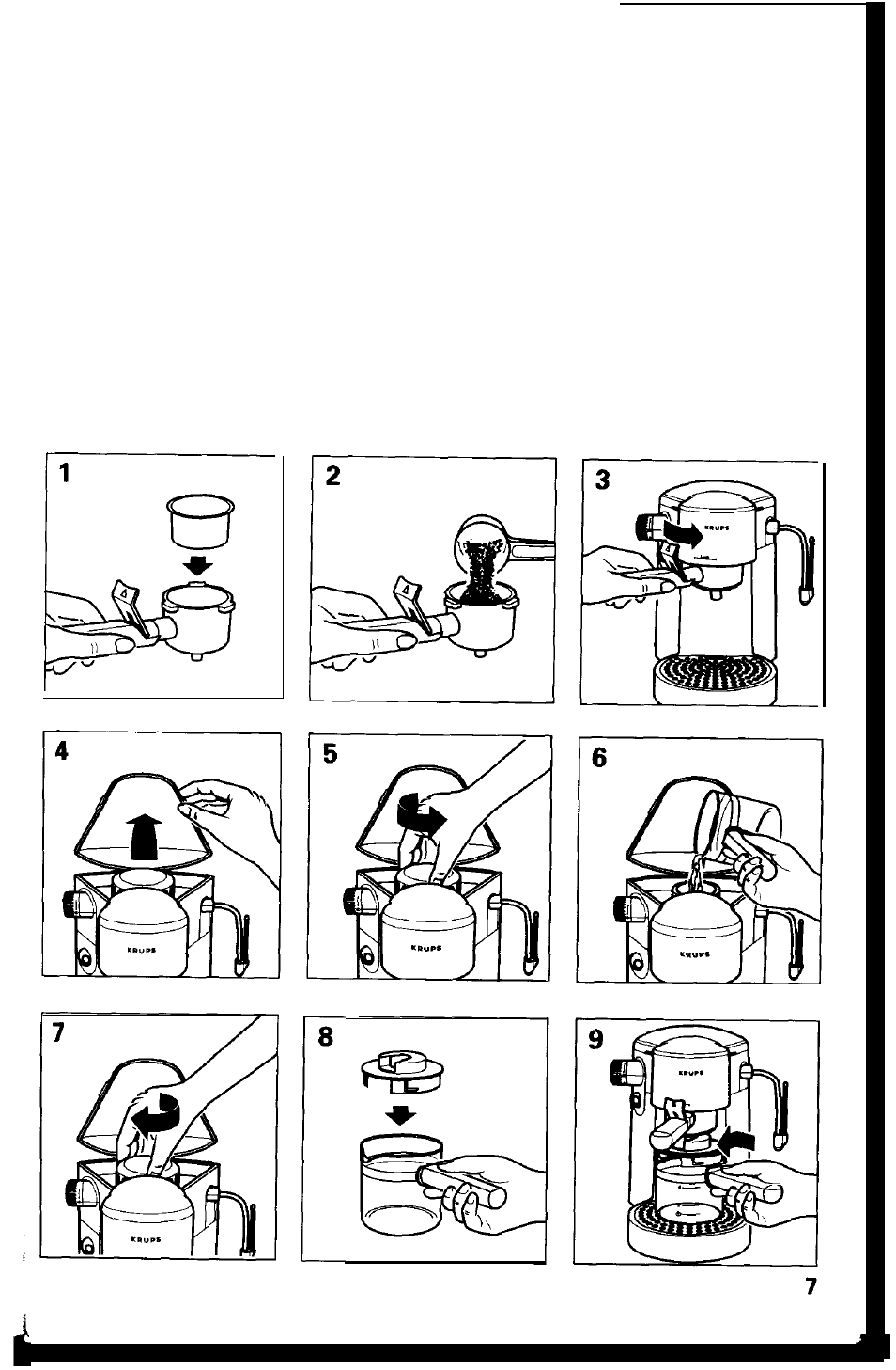Krups 872 User Manual | Page 7 / 14