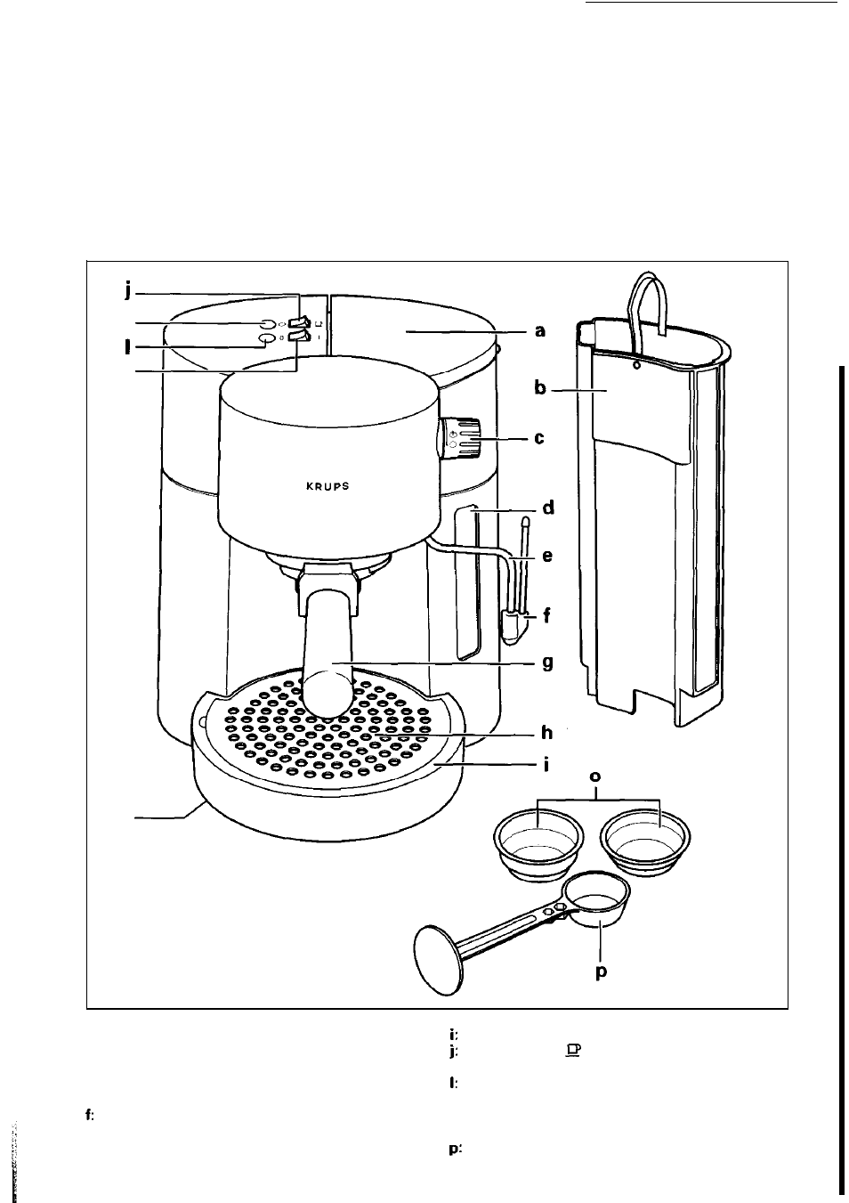 Krups espresso vivo, Km n | Krups Espresso Vivo User Manual | Page 5 / 16