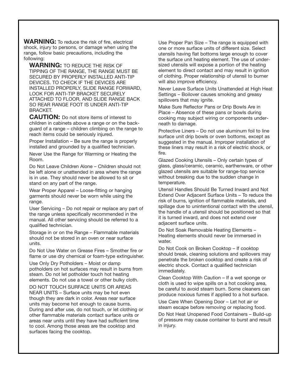 Important safety instructions, Save these instructions, Warning | Caution | KITCHENAID KERC507 User Manual | Page 4 / 28