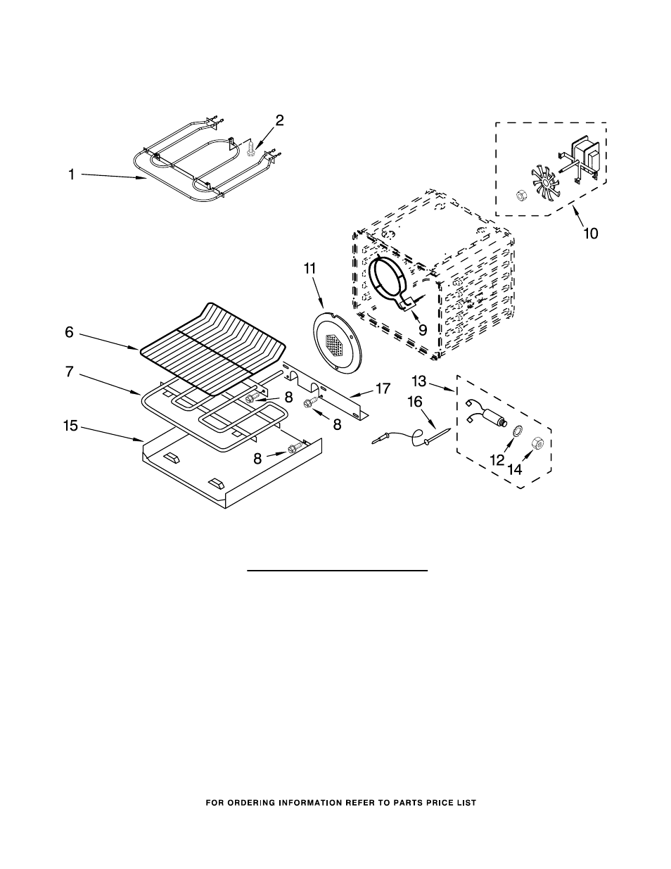 Internal oven, Internal oven parts | KITCHENAID KEBC147KSS07 User Manual | Page 4 / 7