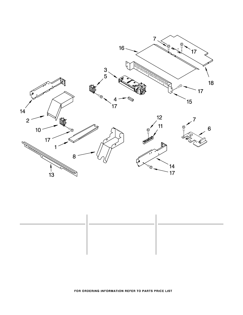 Top venting, Top venting parts | KITCHENAID KEBC147KSS07 User Manual | Page 6 / 7