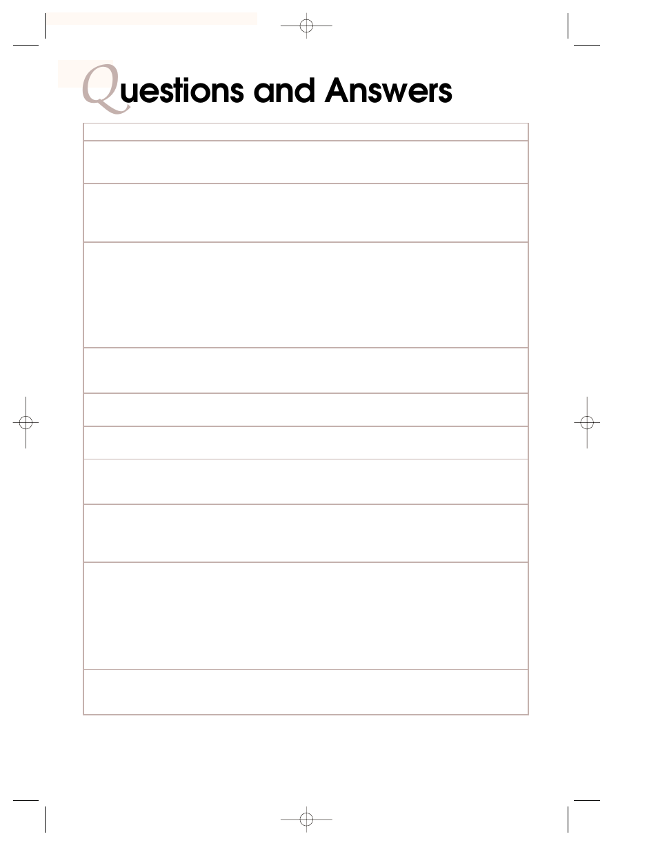 Q uestions and answers, Uestions and answers | KITCHENAID KEMI301G User Manual | Page 32 / 56