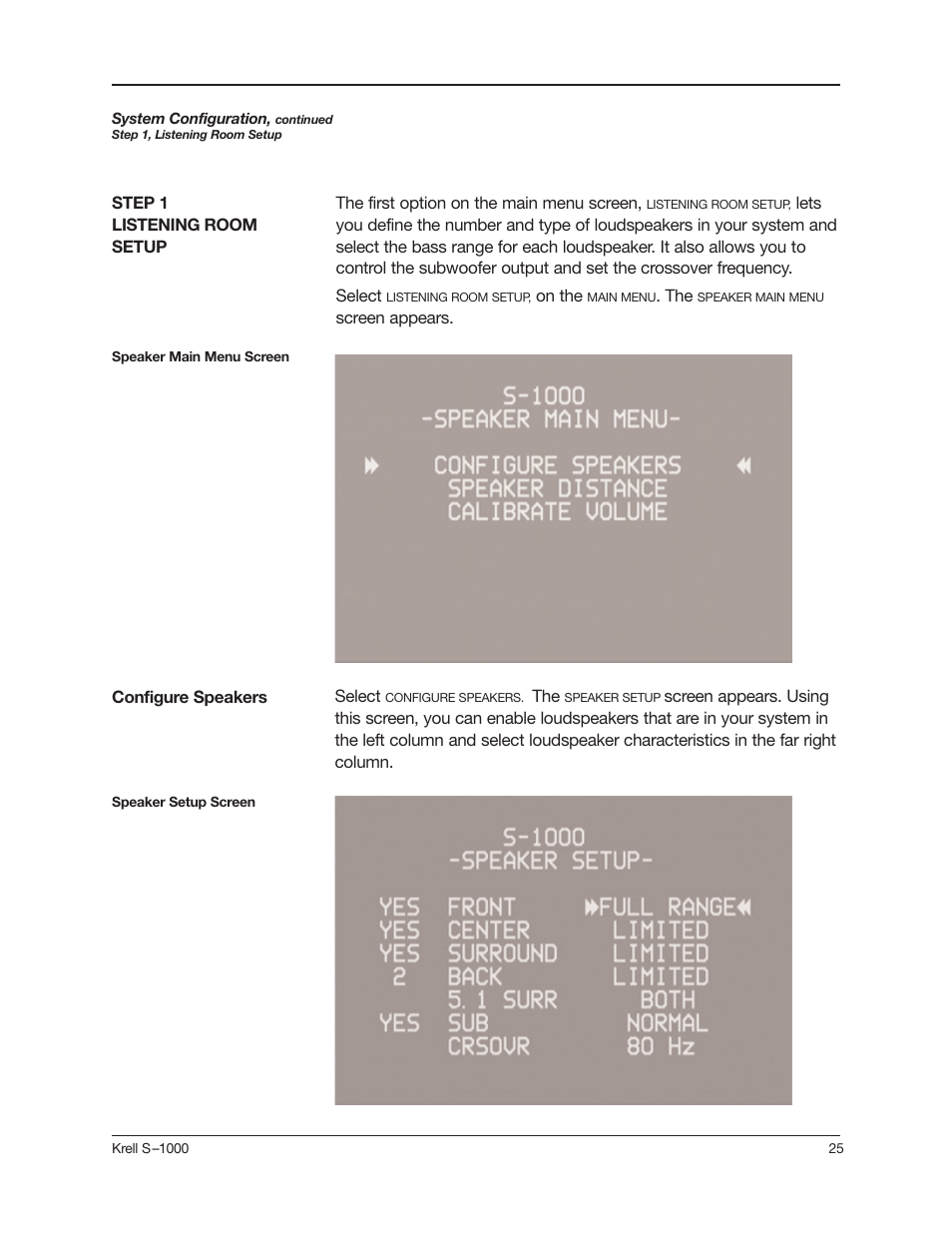Krell Industries S-1000 User Manual | Page 29 / 72