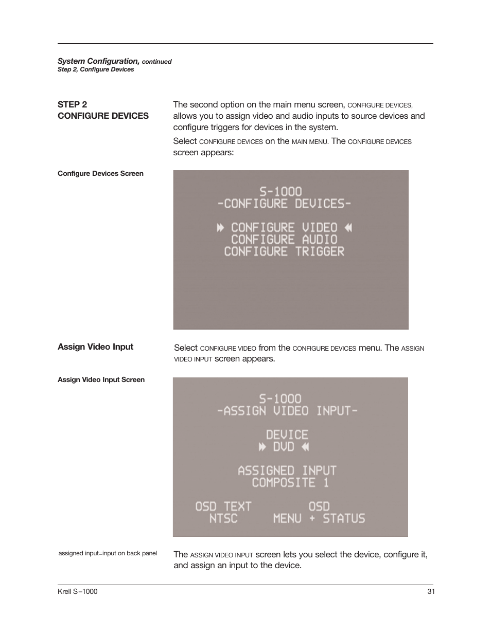 Krell Industries S-1000 User Manual | Page 35 / 72