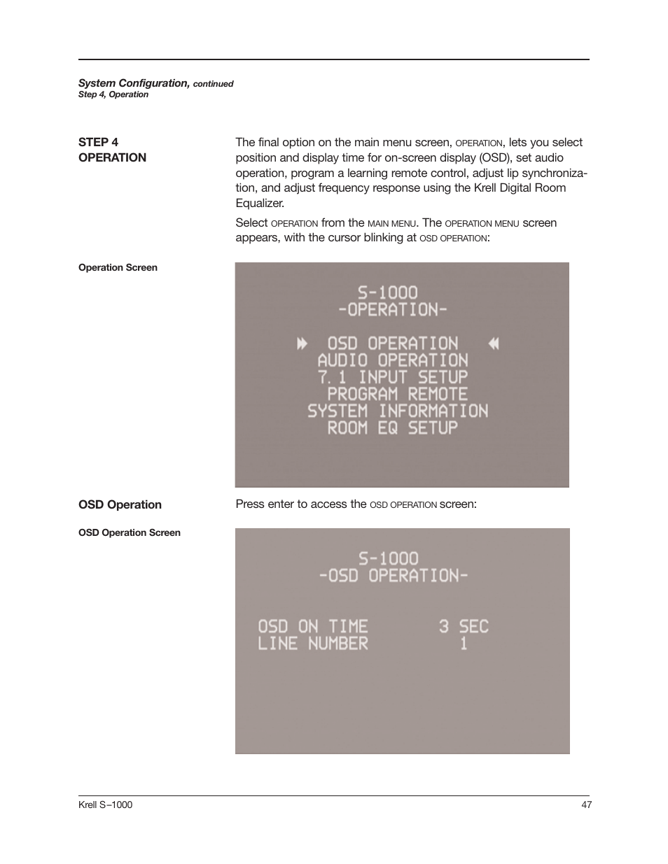 Krell Industries S-1000 User Manual | Page 51 / 72