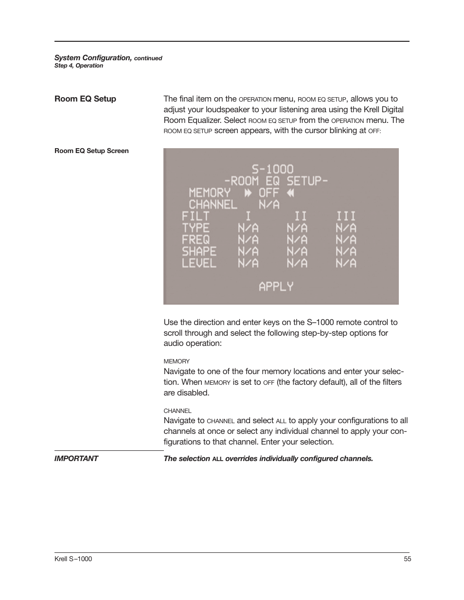Krell Industries S-1000 User Manual | Page 59 / 72