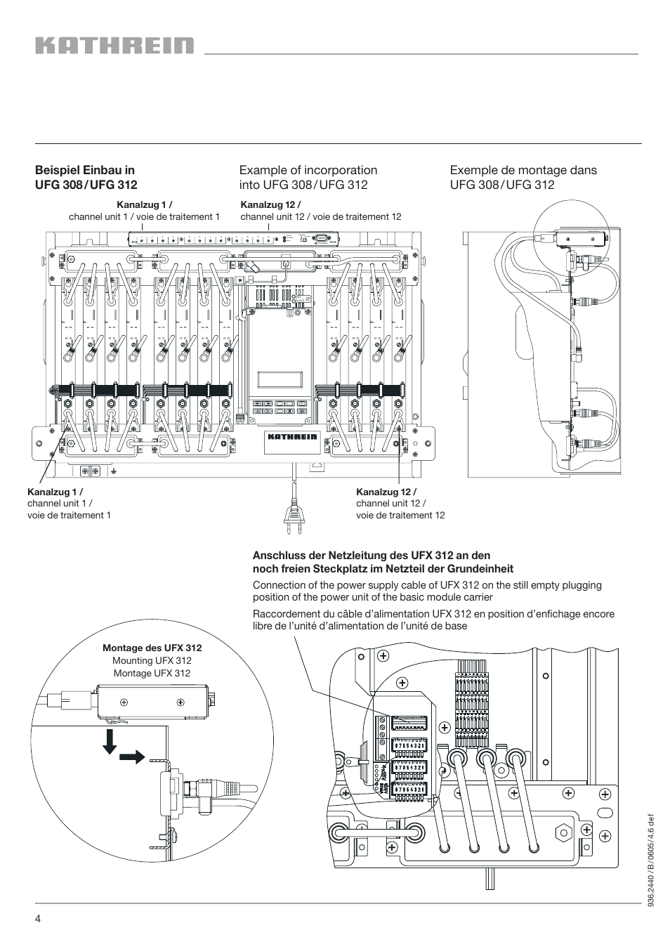 Kathrein UFO UFX 312 User Manual | Page 4 / 10