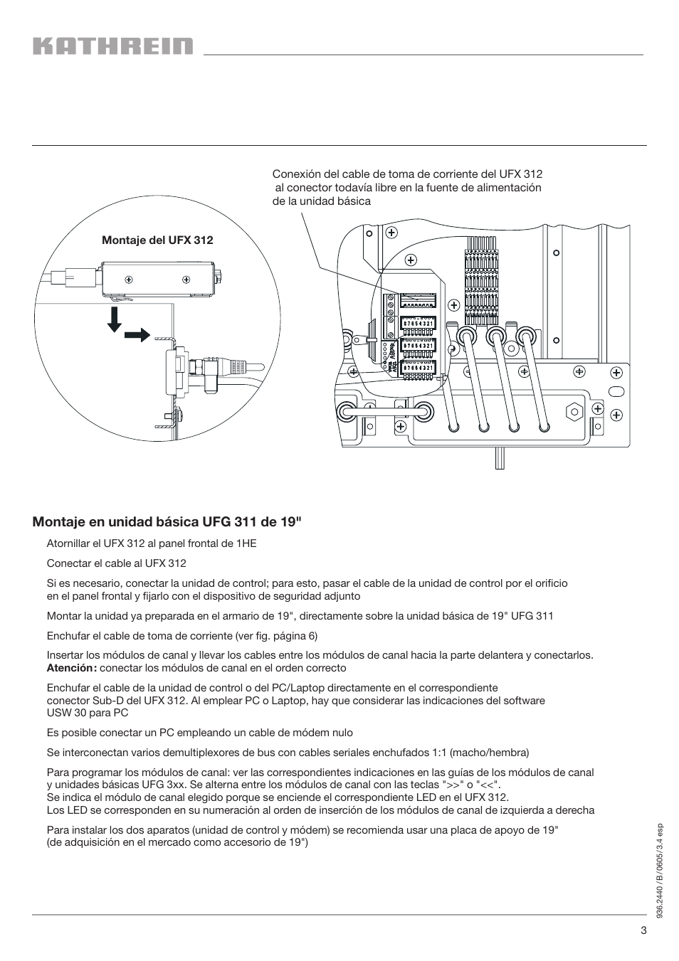 Kathrein UFO UFX 312 User Manual | Page 9 / 10