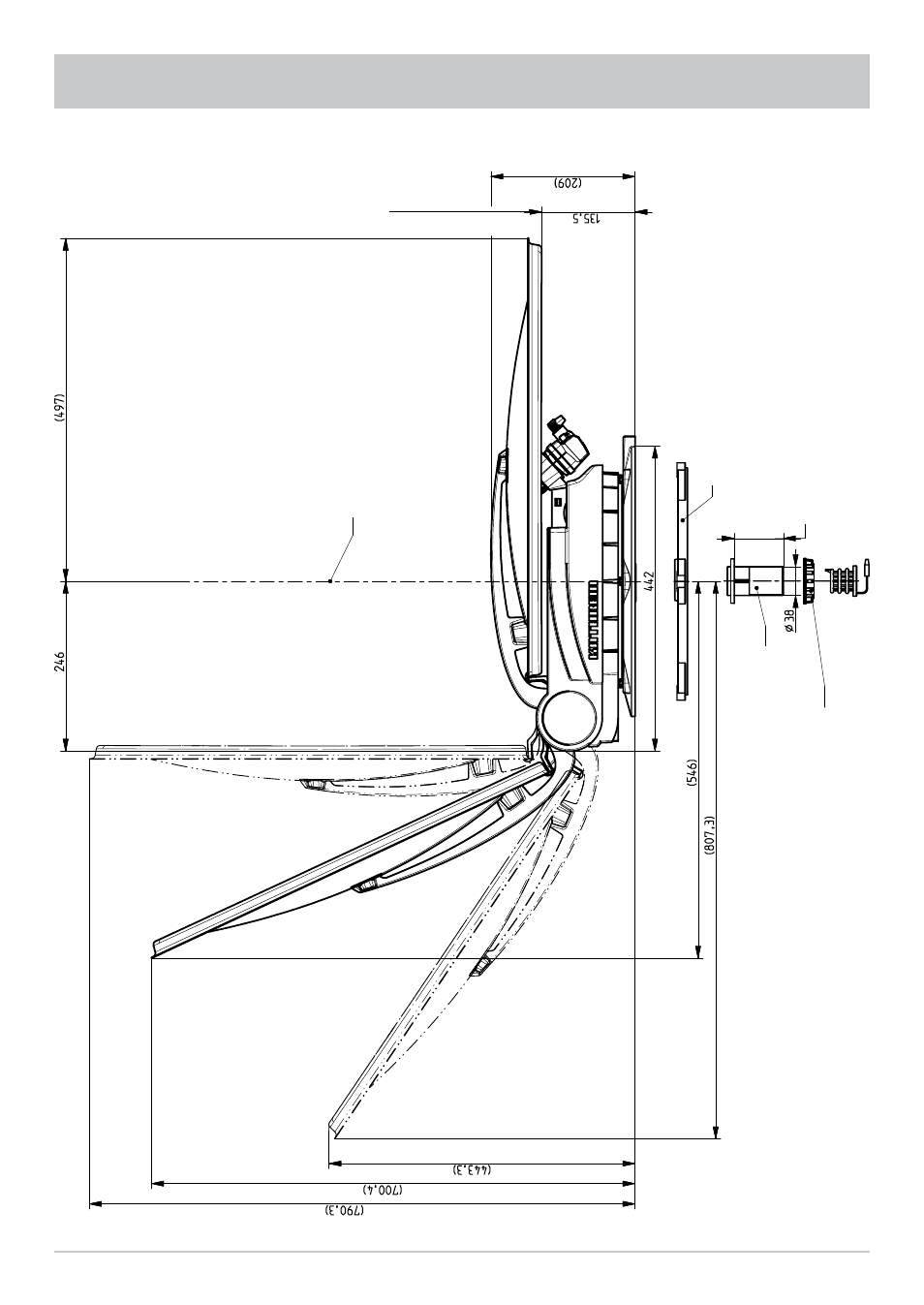 Technical data | Kathrein MobiSet 3 Digital CAP 700 User Manual | Page 33 / 60