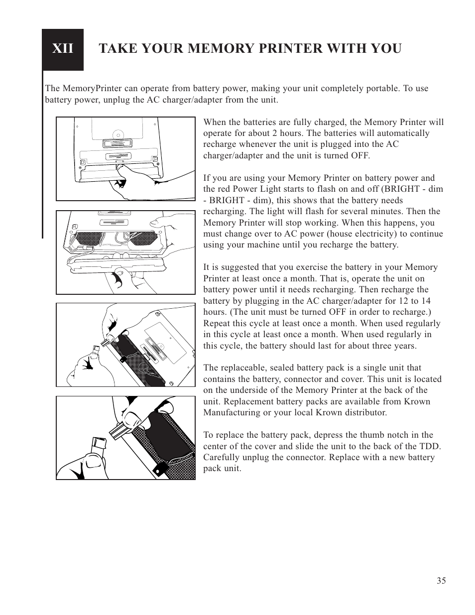 Krown Manufacturing 2000DLD User Manual | Page 37 / 43