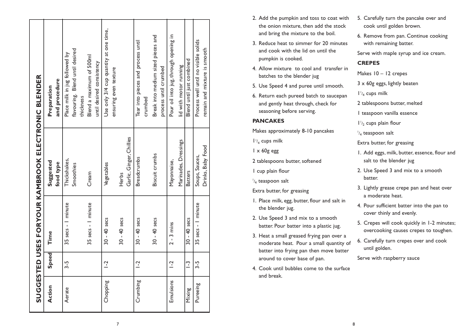 Kambrook KB600 User Manual | Page 5 / 8