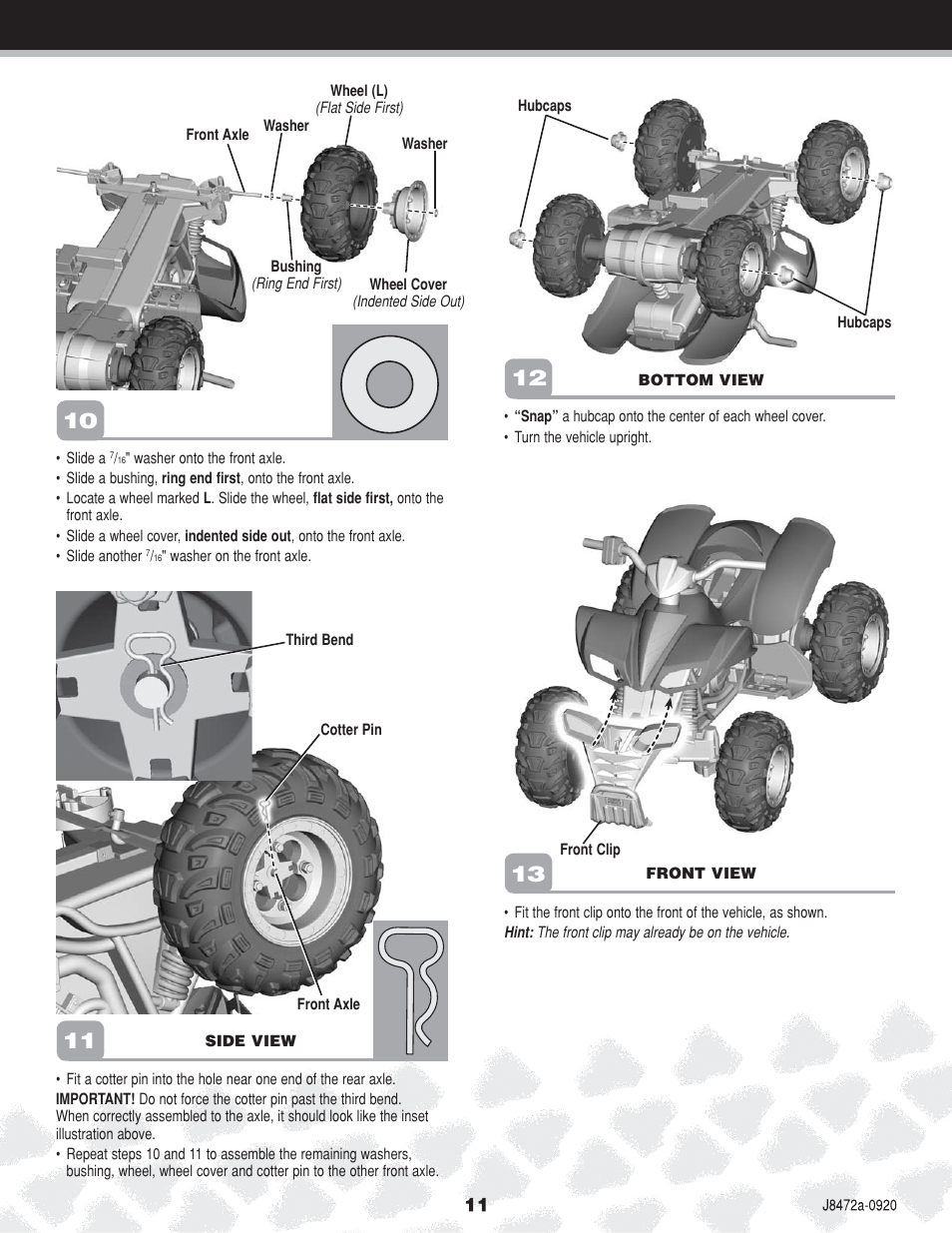 Kawasaki NINJA K0450 User Manual | Page 11 / 24