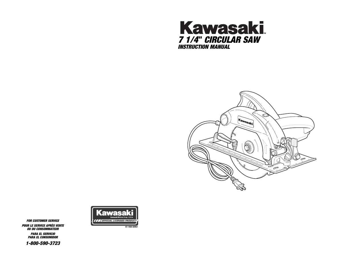 Kawasaki 843327 User Manual | 13 pages