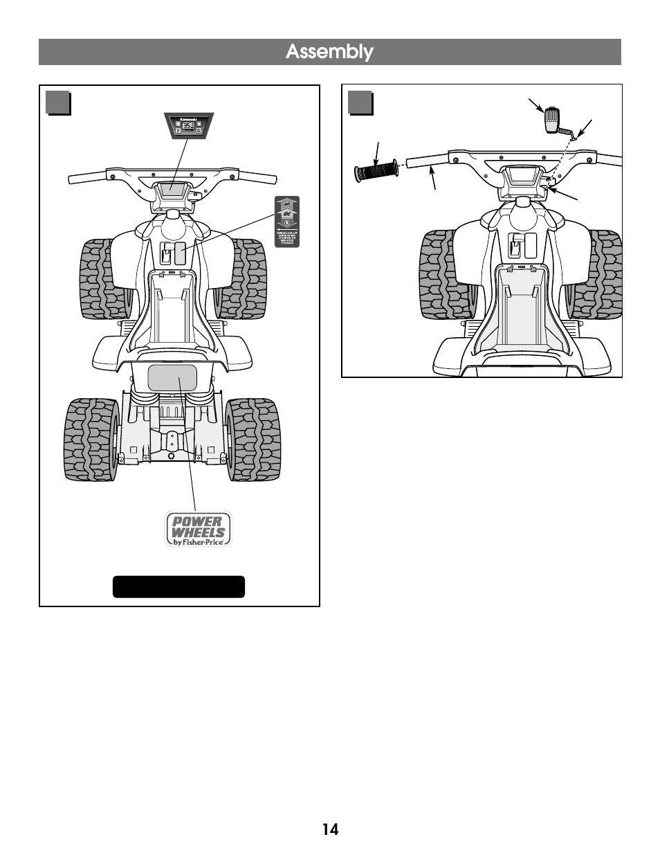 Assembly | Kawasaki C7478 User Manual | Page 14 / 24