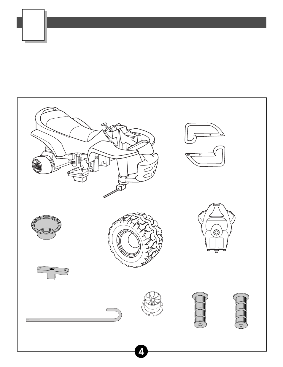 Parts | Kawasaki NINJA 74110 User Manual | Page 4 / 28