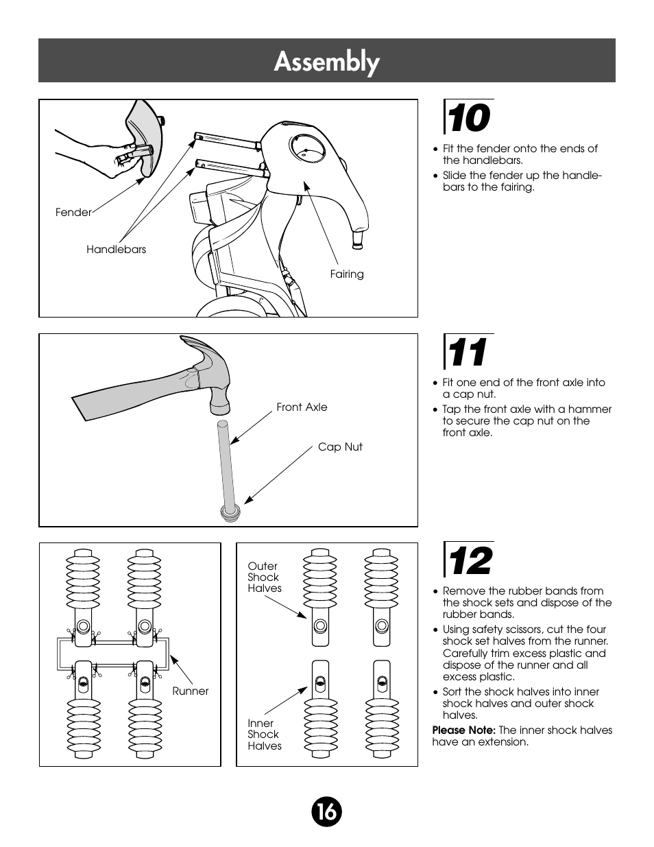 Assembly | Kawasaki ZX-7 78410 User Manual | Page 16 / 38