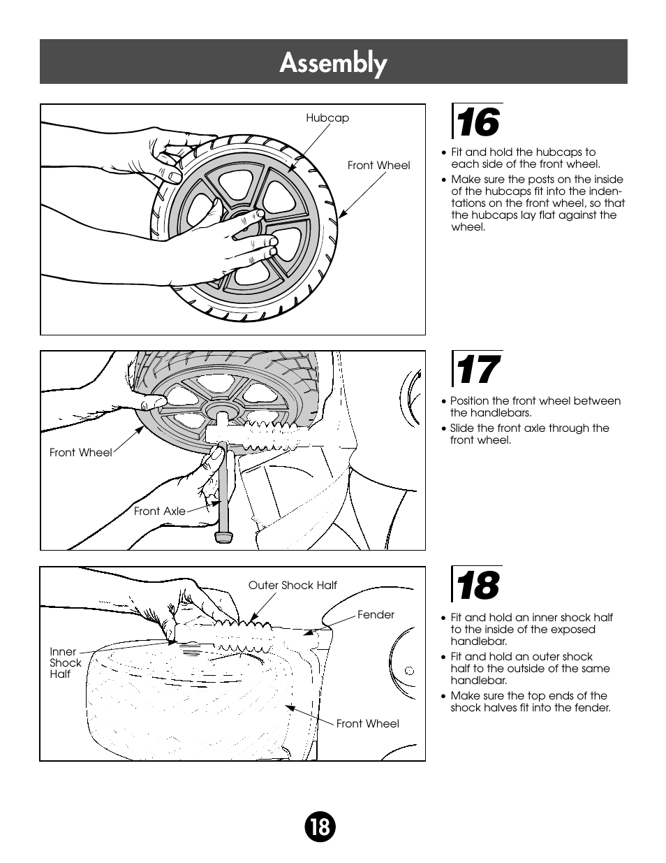 Assembly | Kawasaki ZX-7 78410 User Manual | Page 18 / 38