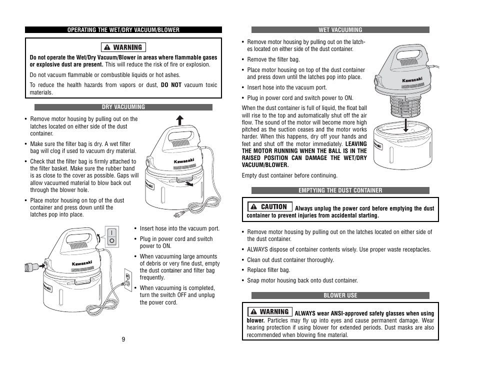 Kawasaki 840121 User Manual | Page 6 / 10