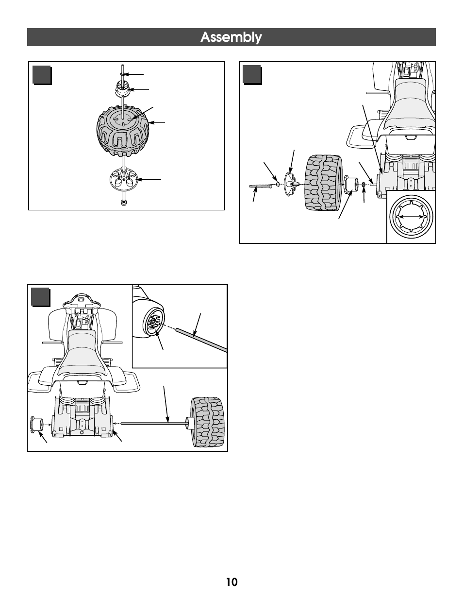 Assembly | Kawasaki NINJA 73690 User Manual | Page 10 / 28