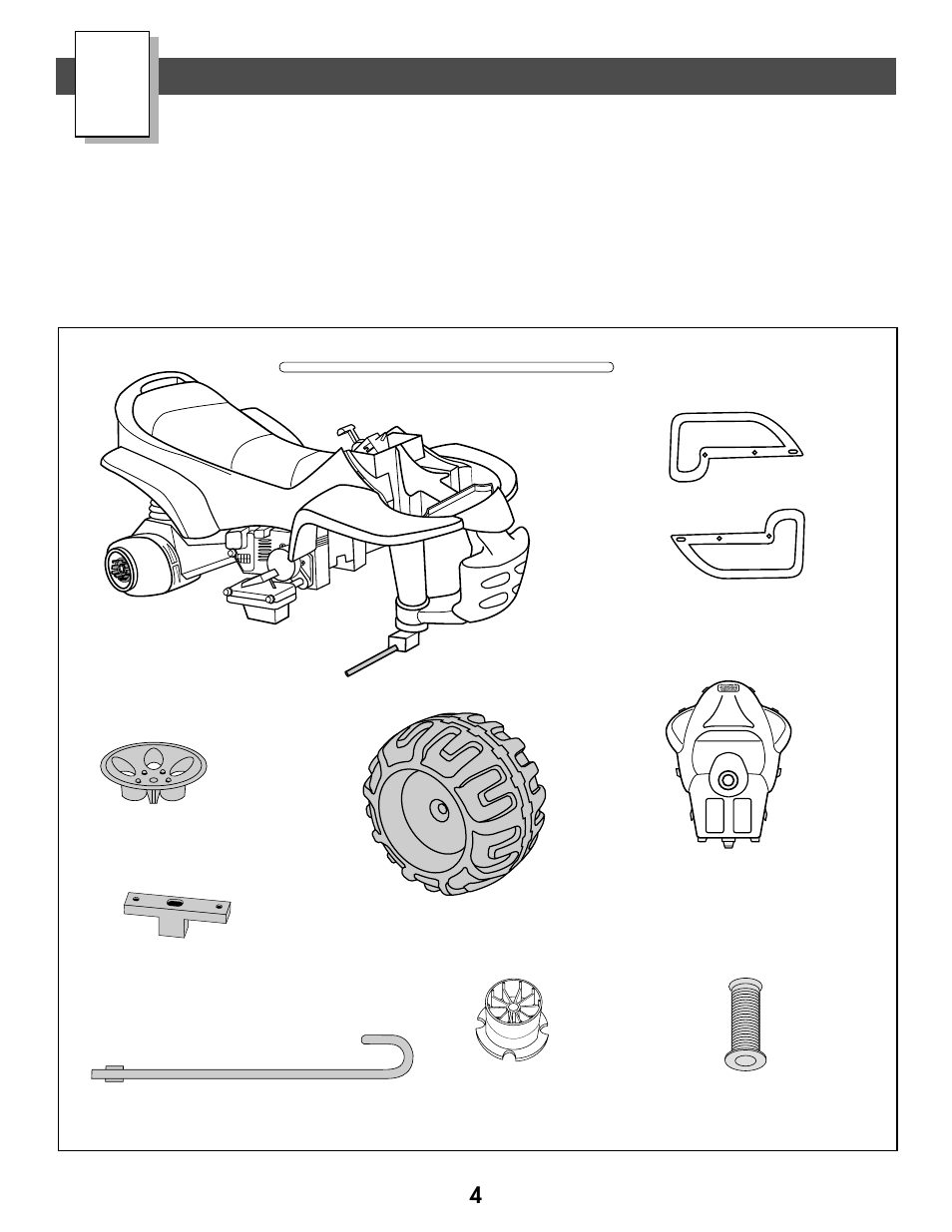 Parts | Kawasaki NINJA 73690 User Manual | Page 4 / 28