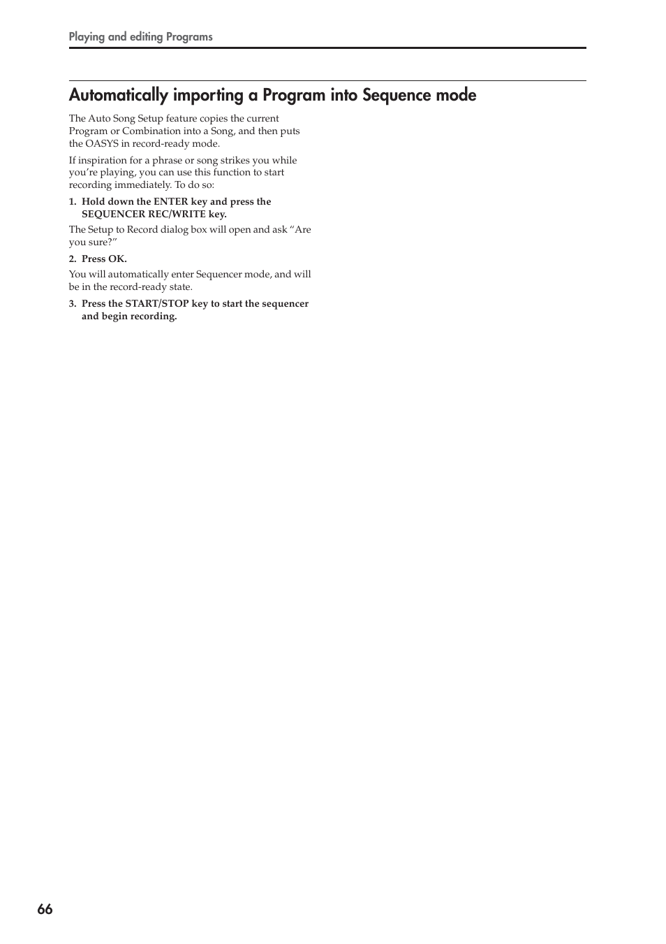 KORG OASYS musical instruments User Manual | Page 74 / 241