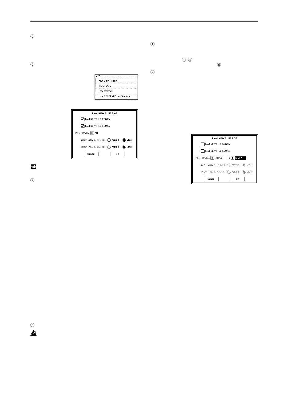 KORG TRITON Extreme music workstation/sampler User Manual | Page 126 / 148