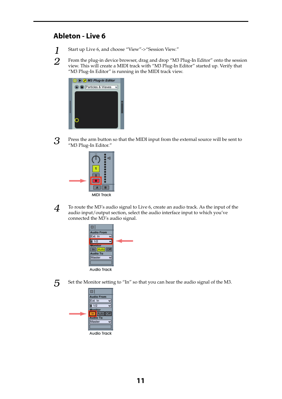 KORG M3 User Manual | Page 13 / 32