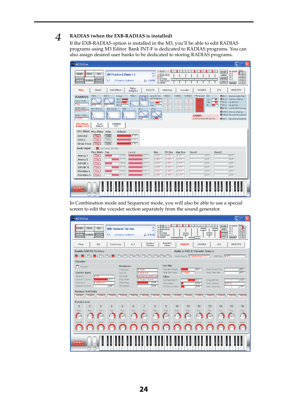 KORG M3 User Manual | Page 26 / 32