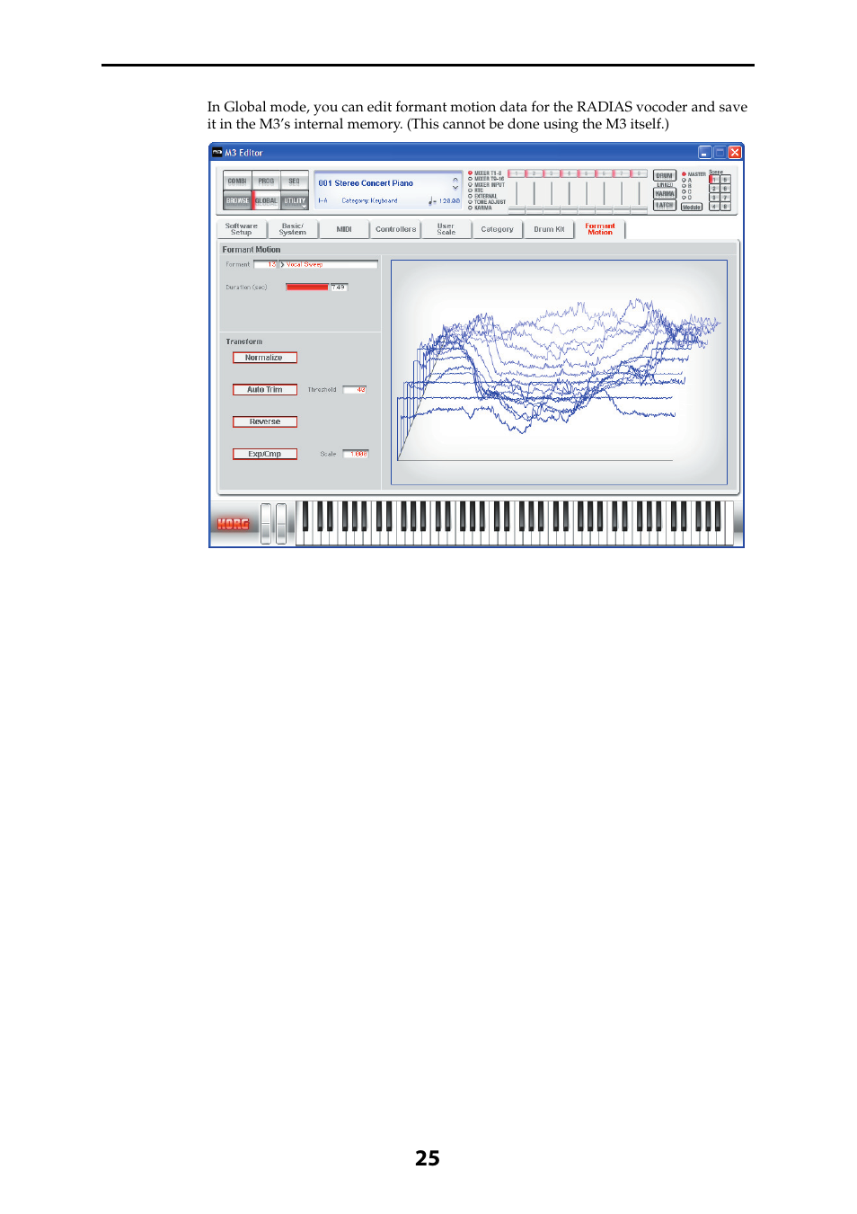 KORG M3 User Manual | Page 27 / 32