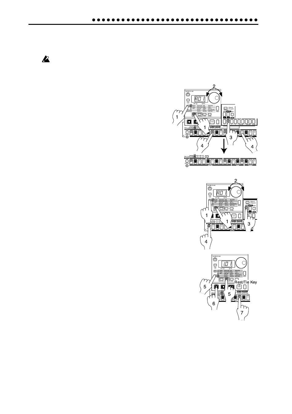 Step recording | KORG Electribe EM-1 User Manual | Page 20 / 56