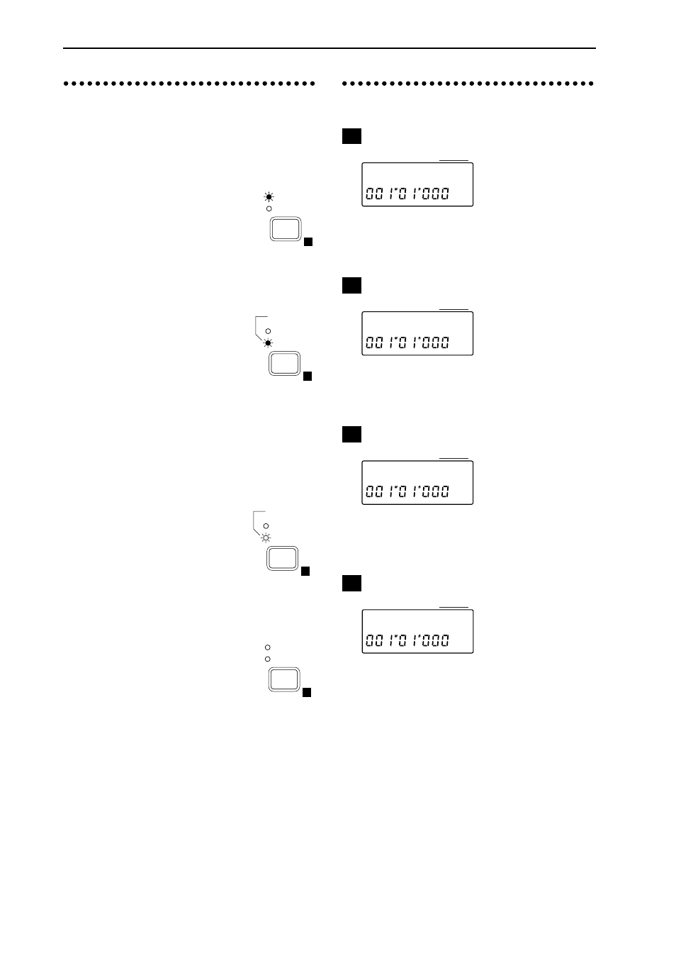 Effect assign, Edit effect assign, Effect return level setting | Effect return balance setting, External input (aux in) level setting, External input (aux in) balance setting, Effret:000 p2, Effbal:cnt p3, Auxret:000 p4, Auxbal:cnt | KORG D8 User Manual | Page 63 / 76