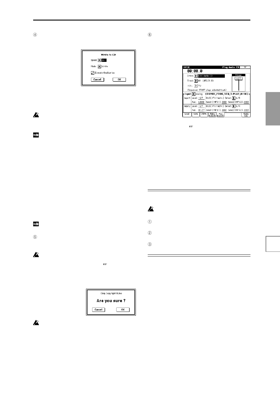 KORG sampler User Manual | Page 127 / 167
