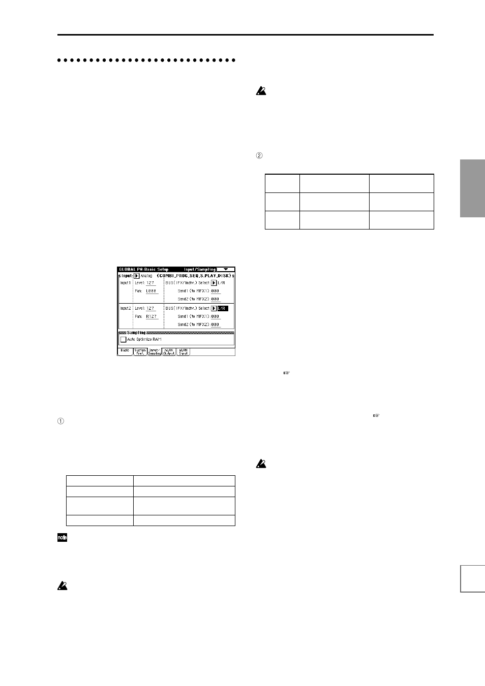 Effect settings for audio input, P.143), A wide range of possibilities | P.143, Routing | KORG sampler User Manual | Page 151 / 167