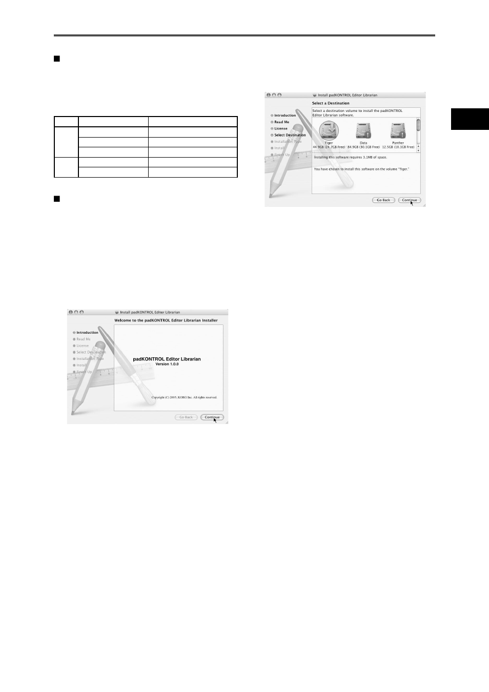 Padkontrol manual d’utilisation | KORG KPC-1 EFG User Manual | Page 39 / 95