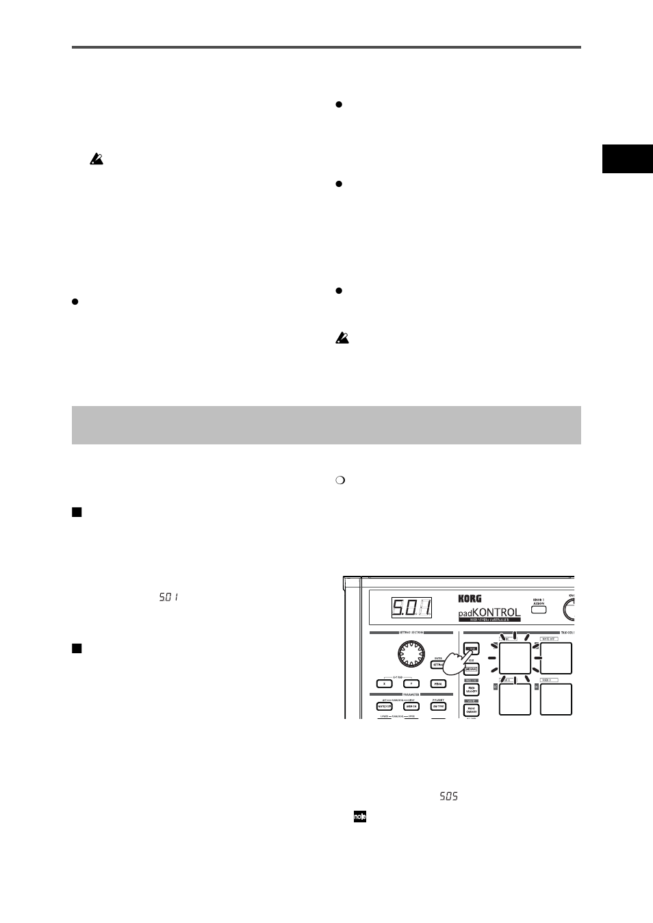 A propos du mode éclairage, Guide de démarrage rapide, Essayez le padkontrol | Padkontrol manual d’utilisation, Mise sous tension, Rappel d’une scène | KORG KPC-1 EFG User Manual | Page 41 / 95