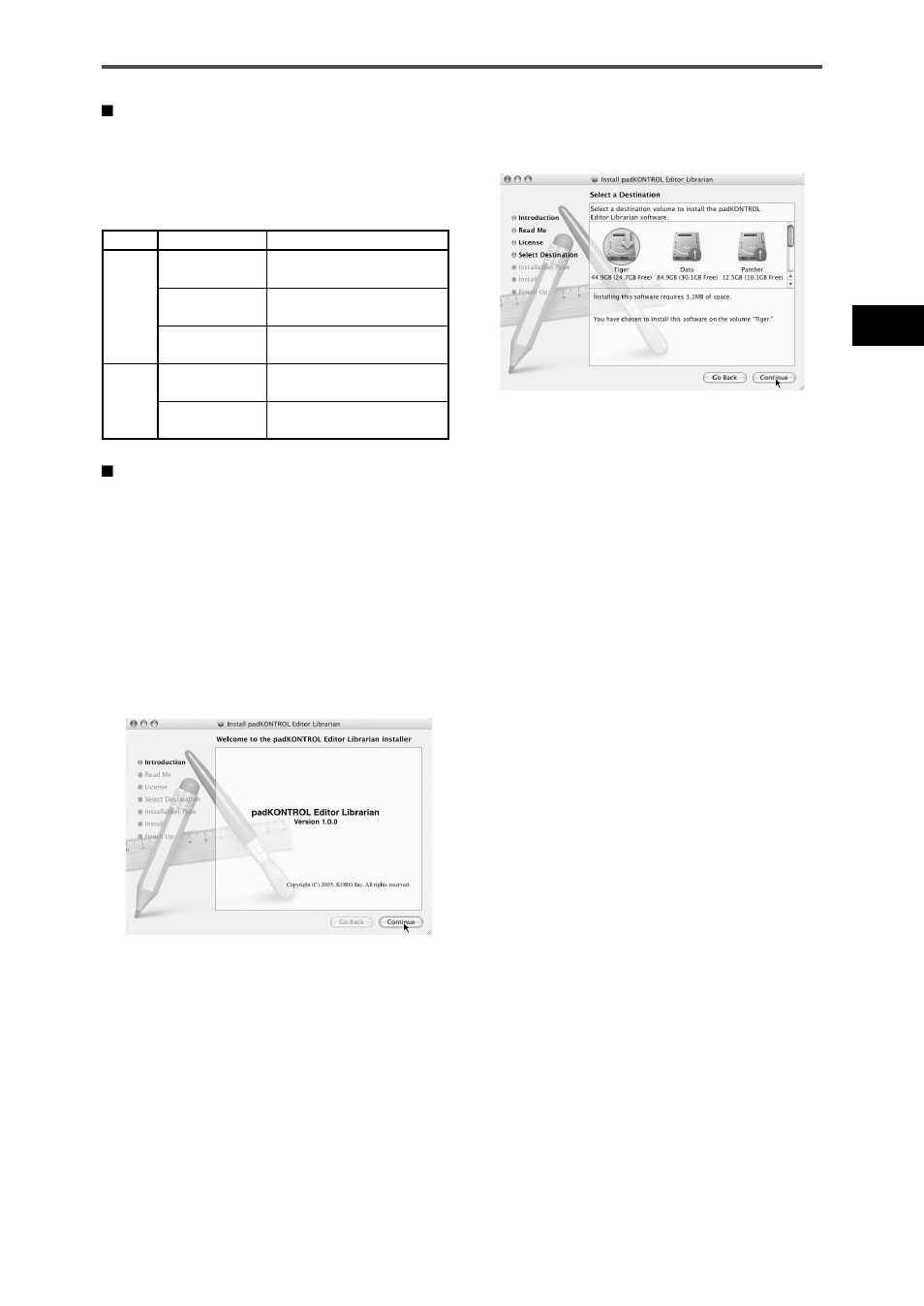 Padkontrol bedienungsanleitung | KORG KPC-1 EFG User Manual | Page 69 / 95