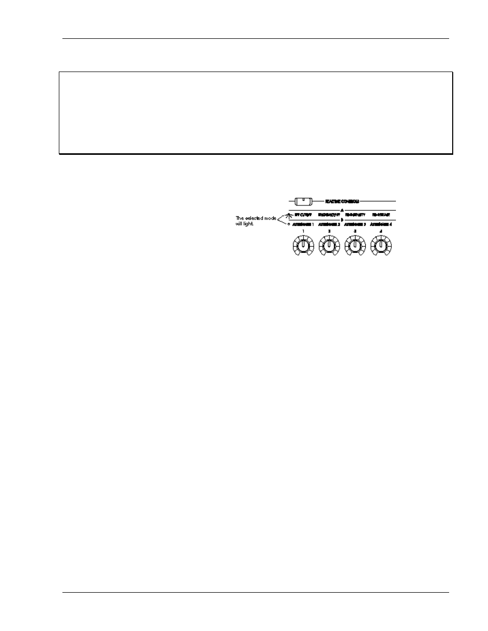 Real-time control knobs, The real-time control knobs, Ams and effect dynamic modulation | KORG TRITON Musical Instrument User Manual | Page 19 / 91
