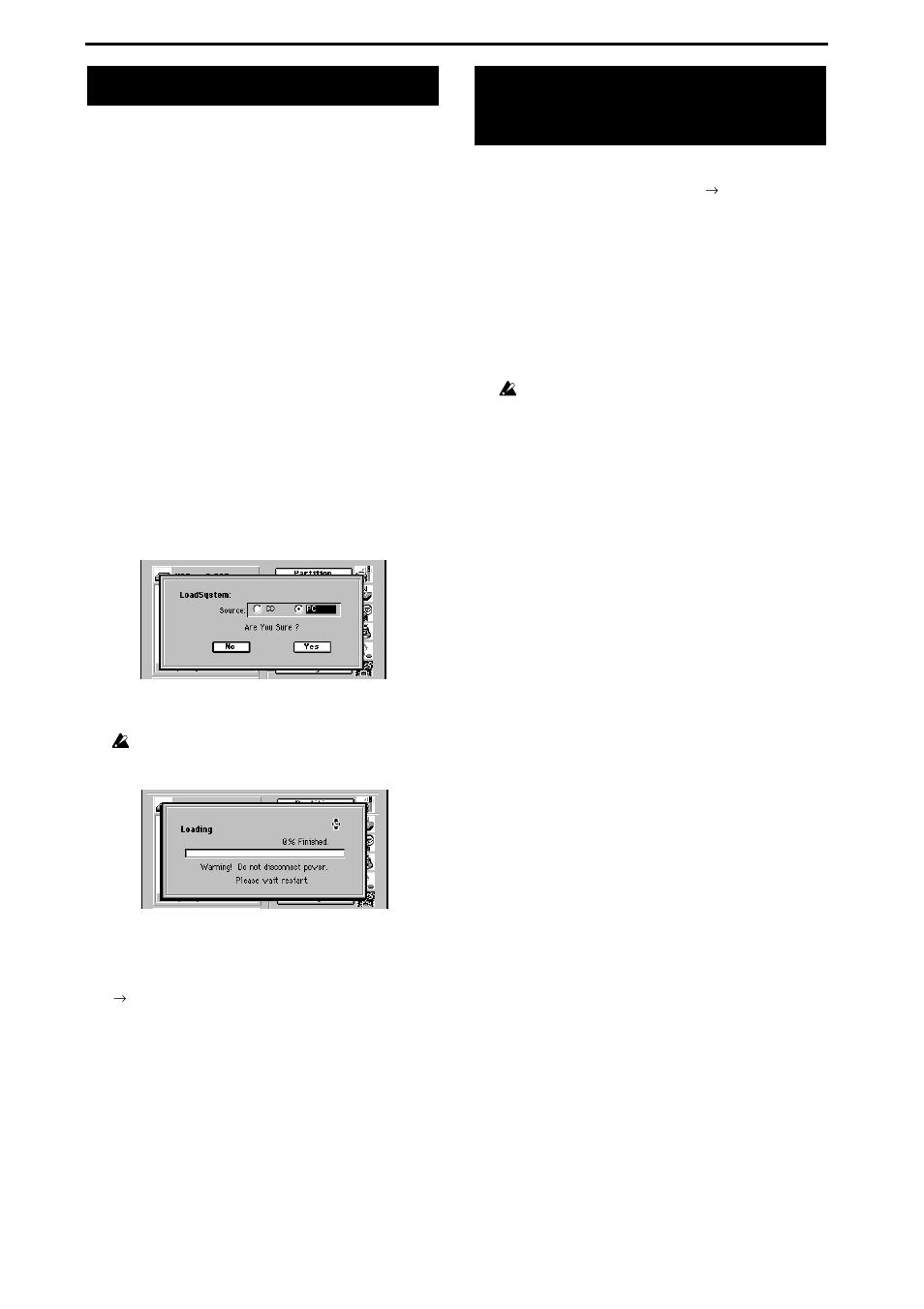 Upgrading the system, Downloading the operating system, Upgrading via cd-rom/r/rw | Upgrading via usb, Using a recovery cd to recover the system, Preserving non-system data when you recover, Upgrading via cd-rom/r/rw upgrading via usb, Upgrading, The system, P.96) | KORG D3200 User Manual | Page 106 / 200