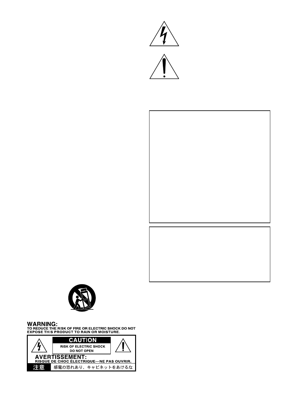 Important safety instructions, Caution | KORG D3200 User Manual | Page 2 / 200