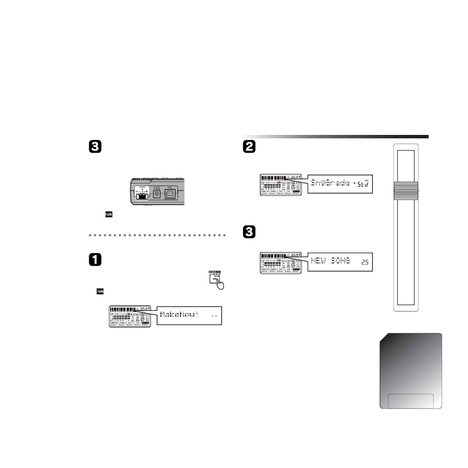 Create a new song, Quick start | KORG PXR4 User Manual | Page 19 / 99