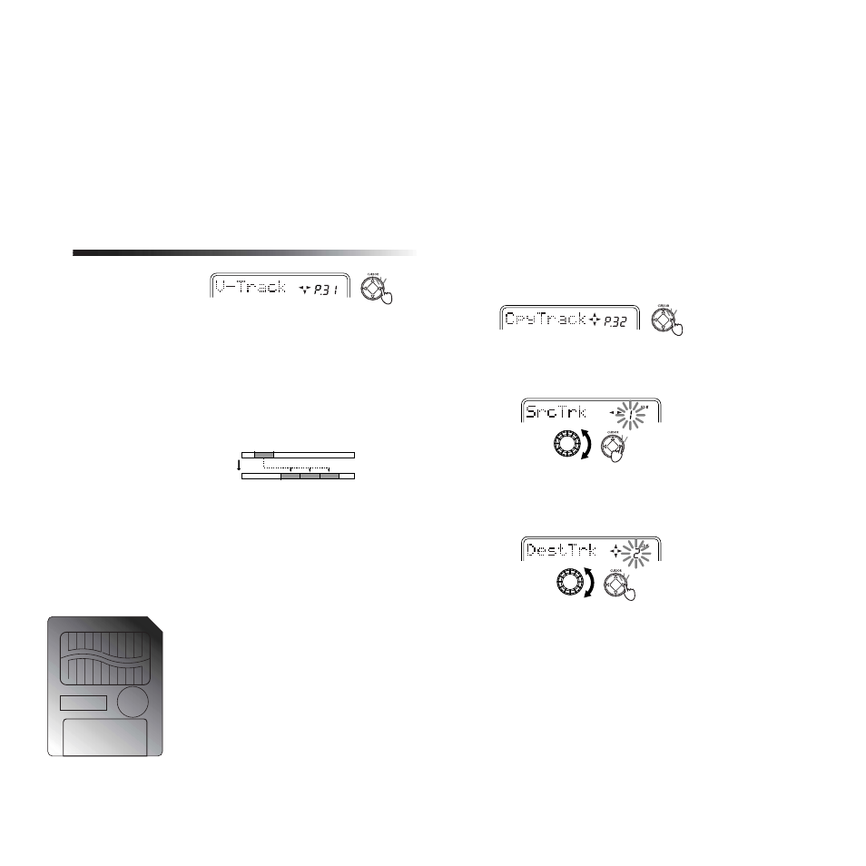Copy track – copying a track, Operation | KORG PXR4 User Manual | Page 46 / 99